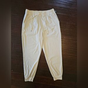 Women''s Cream Jogger Pants